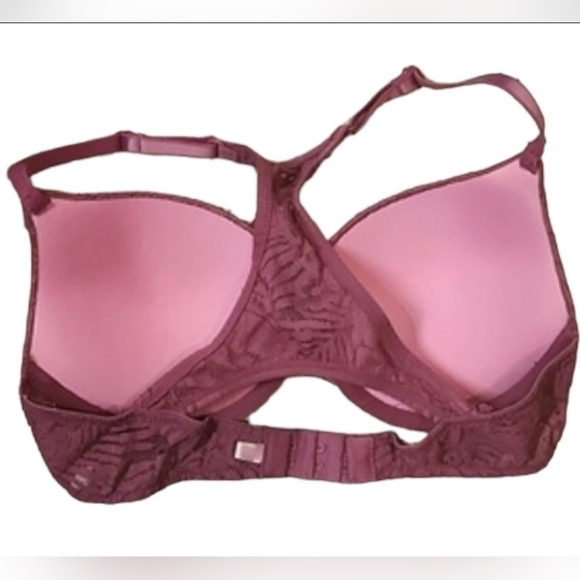 Victoria's Secret Pink Push Up Lace Razor Back Bra - Picture 4 of 6